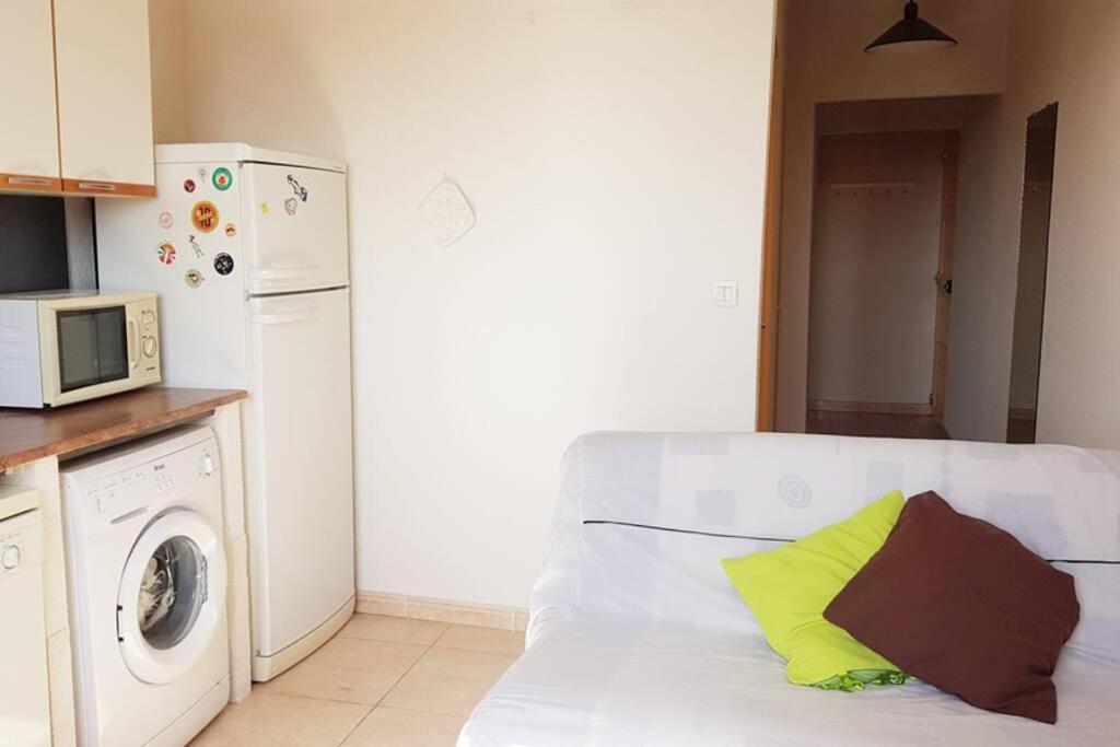 Joli Appartement, Terrasse Plein Sud Roquebrun Exteriör bild