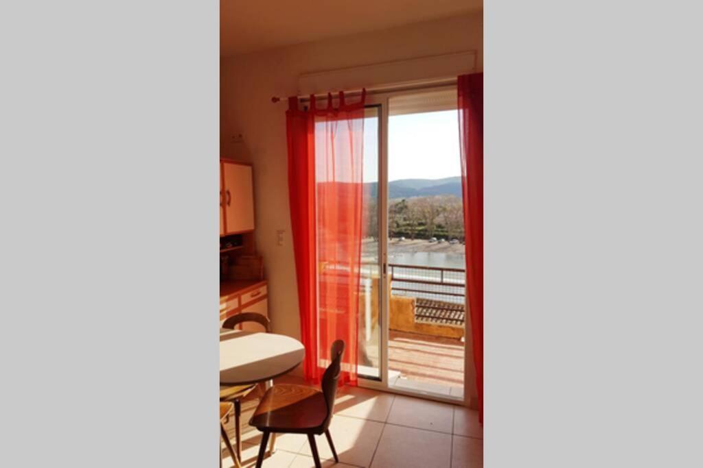 Joli Appartement, Terrasse Plein Sud Roquebrun Exteriör bild