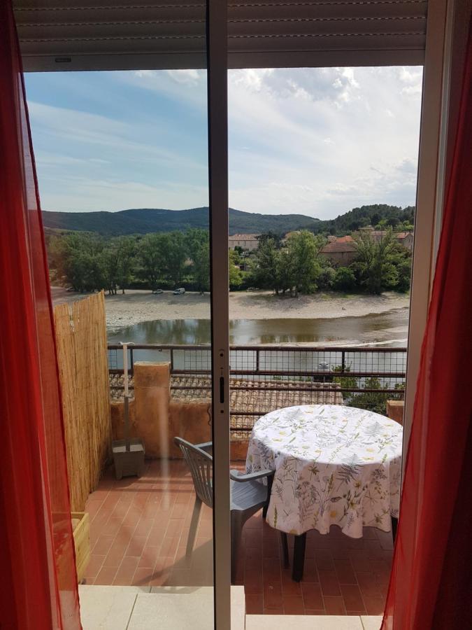 Joli Appartement, Terrasse Plein Sud Roquebrun Exteriör bild